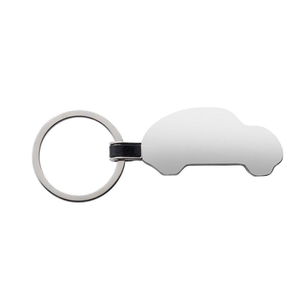 RCS recycled zinc alloy car keyring - Image 2