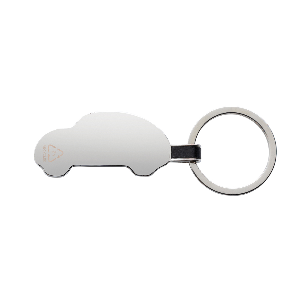 RCS recycled zinc alloy car keyring - Image 4