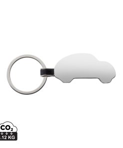 RCS recycled zinc alloy car keyring