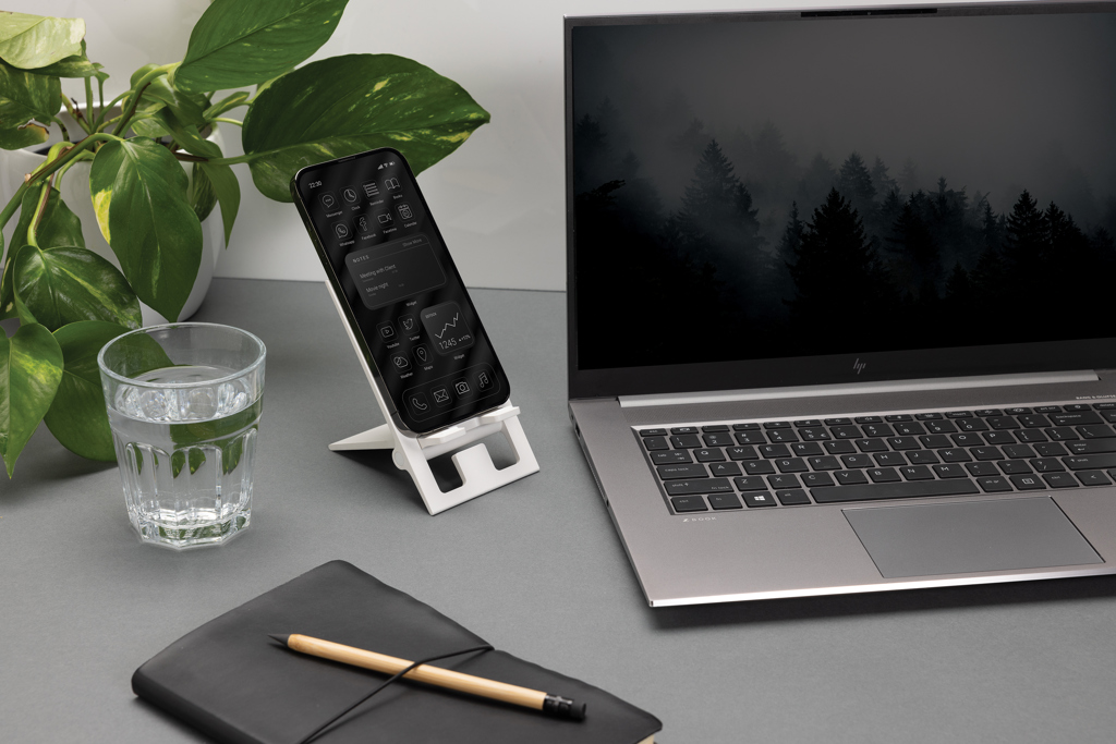SnapStand RCS recycled plastic foldable phone stand - Image 27