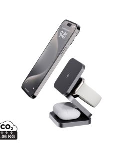 Terra RCS recycled aluminum foldable 3 in 1 15W charger