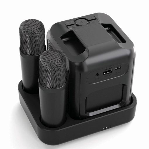 Singvibe RCS recycled plastic karaoke set with double mic - Image 9