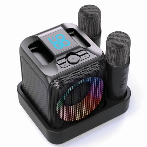 Singvibe RCS recycled plastic karaoke set with double mic - Image 11