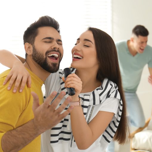Singvibe RCS recycled plastic karaoke set with double mic - Image 14