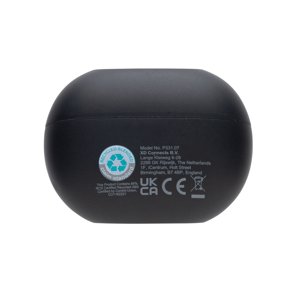 Prolink RCS recycled plastic hybrid ANC/ENC earbud - Image 6