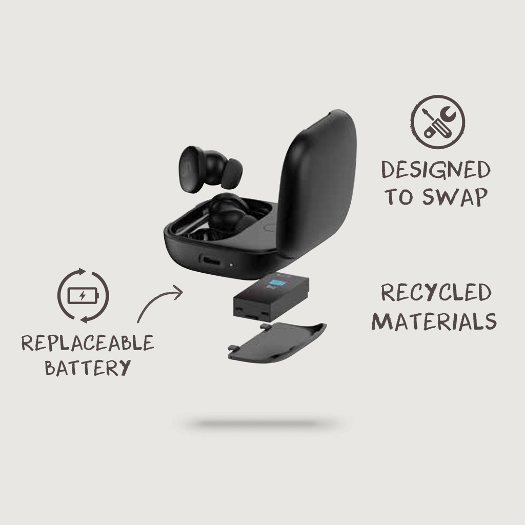 Lakewood RCS recycled and repairable wireless earbuds - Image 11