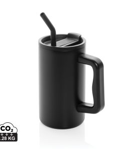 Cube RCS certified recycled steel mug 800ml