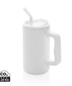 Cube RCS certified recycled steel mug 800ml