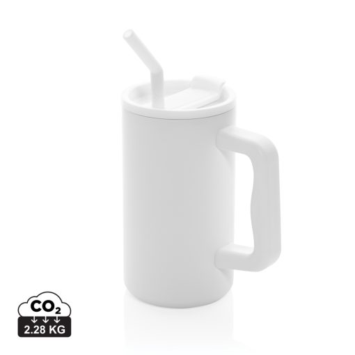 Cube RCS certified recycled steel mug 800ml