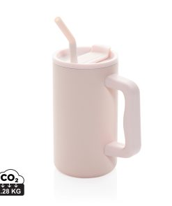 Cube RCS certified recycled steel mug 800ml