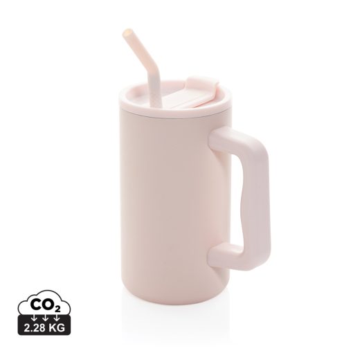 Cube RCS certified recycled steel mug 800ml