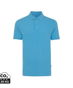 Iqoniq Yosemite recycled cotton pique polo