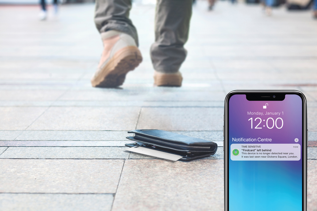 Findcard RCS recycled plastic item finder card - Image 9