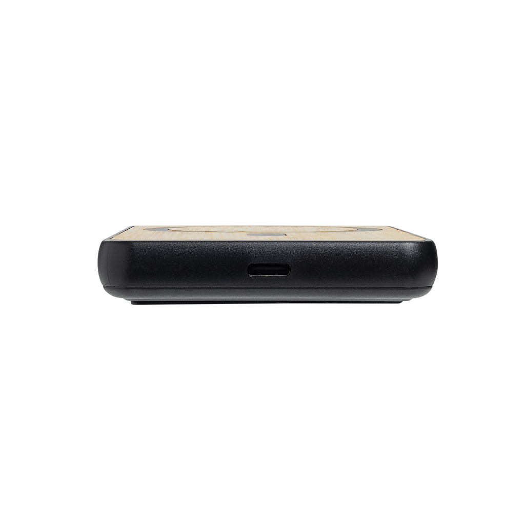 Zen RCS rplastic 5000 mah 5W magnetic bamboo powerbank - Image 5