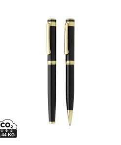 Swiss Peak Luca RCS recycled brass deluxe pen set
