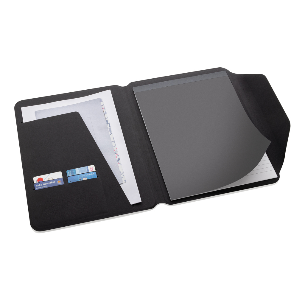 Teri AWARE™ RPET and walnut A4 portfolio - Image 5