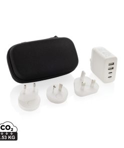 TravelCharge Pro RCS rplastic travel charger with USB C