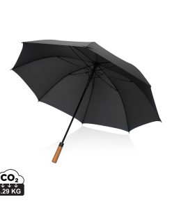 Tony  Aware™ RPET 30 inch acacia auto open umbrella