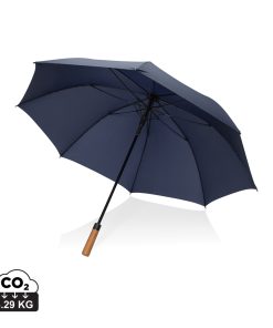 Tony Aware™ RPET 30 inch acacia auto open umbrella