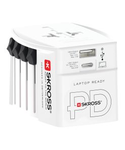 SKROSS World Travel Adapter MUV 65W PD with USB C Cable