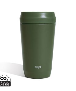 Topl Recycled Steel To Go Tumbler Patented 360 Lid 354ml