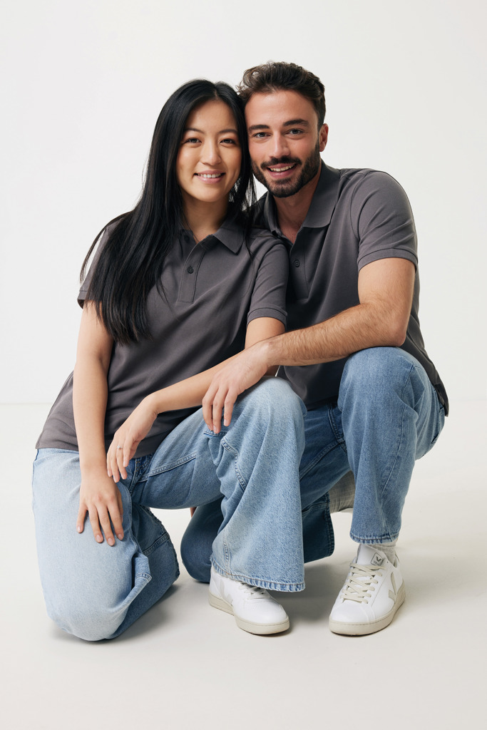 Iqoniq Yosemite recycled cotton pique polo - Image 586