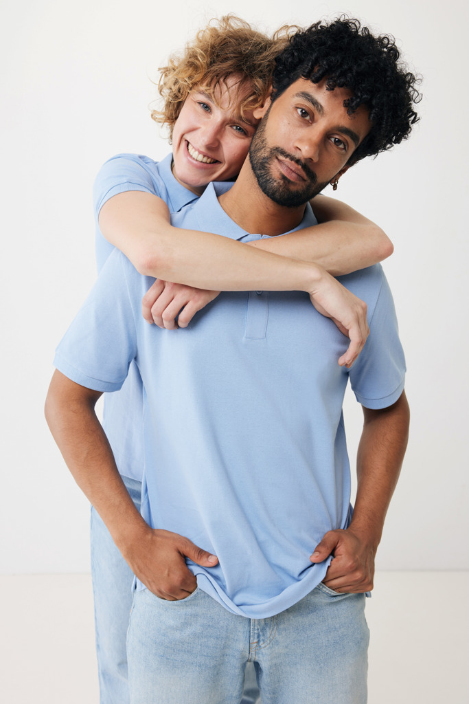 Iqoniq Yosemite recycled cotton pique polo - Image 607