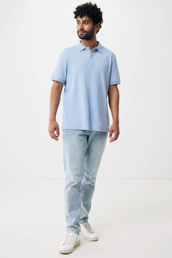Iqoniq Yosemite recycled cotton pique polo - Image 610