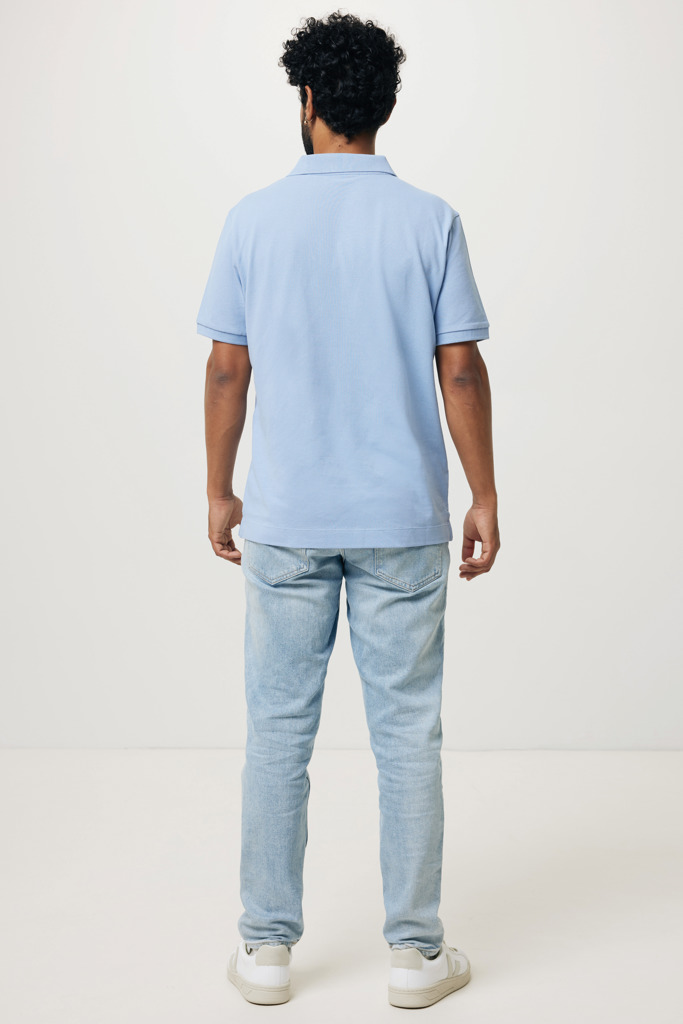 Iqoniq Yosemite recycled cotton pique polo - Image 612
