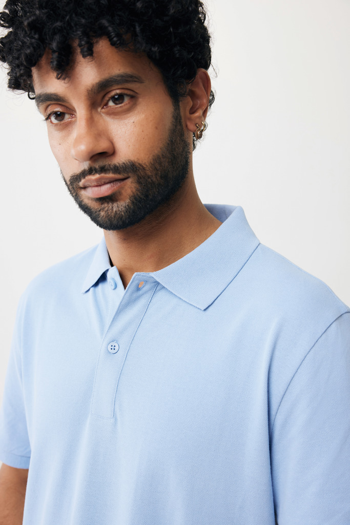 Iqoniq Yosemite recycled cotton pique polo - Image 613