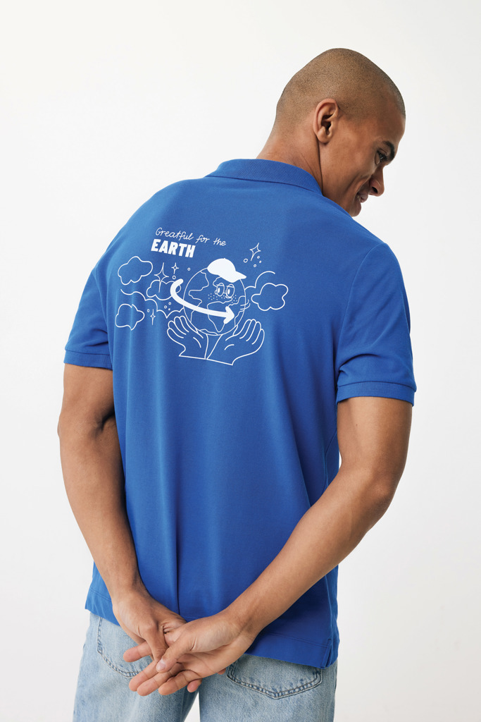 Iqoniq Yosemite recycled cotton pique polo - Image 630