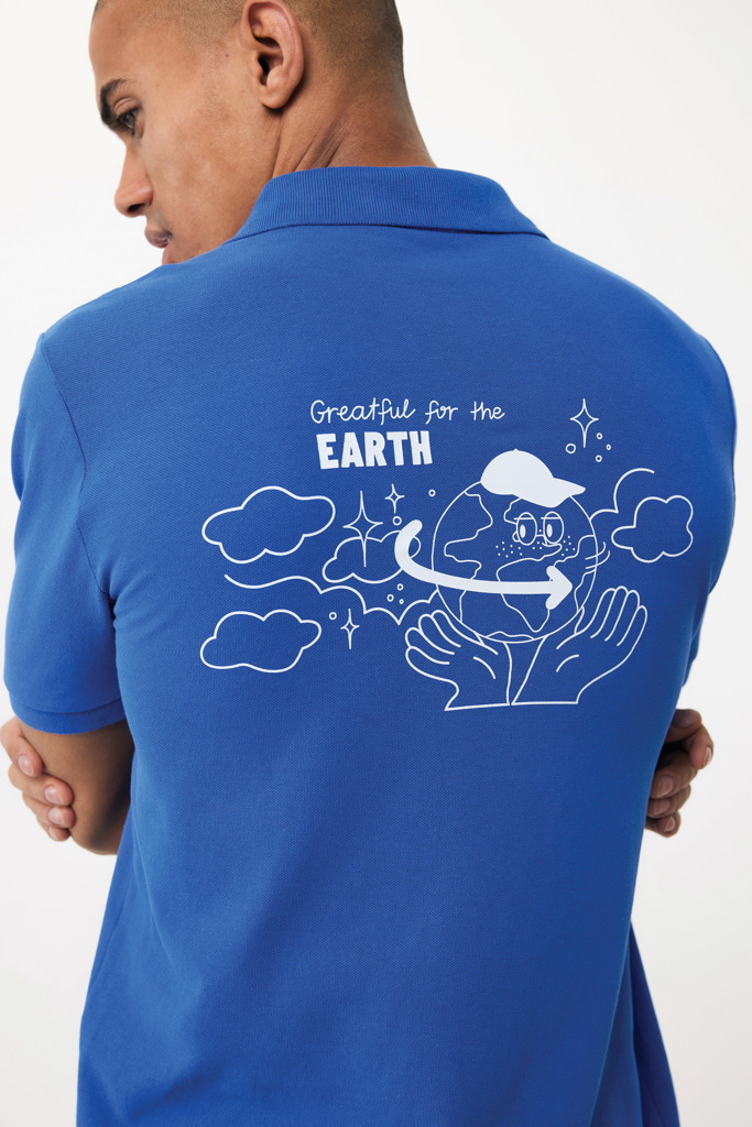 Iqoniq Yosemite recycled cotton pique polo - Image 631