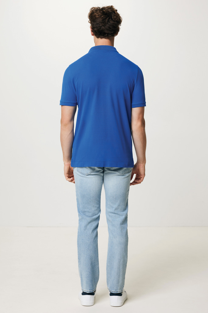 Iqoniq Yosemite recycled cotton pique polo - Image 640