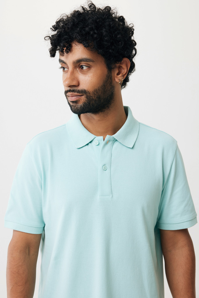 Iqoniq Yosemite recycled cotton pique polo - Image 660