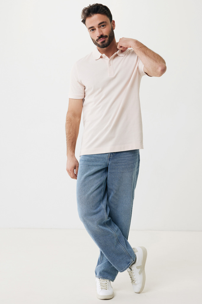 Iqoniq Yosemite recycled cotton pique polo - Image 679
