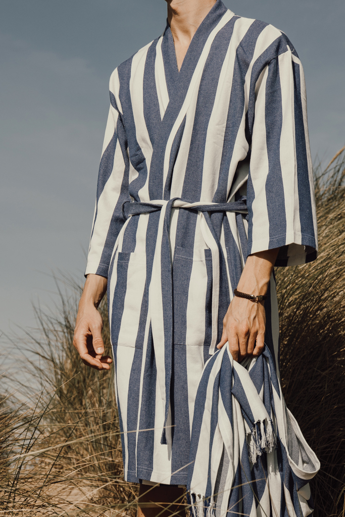 VINGA Ornos GRS recycled cotton hammam towel - Image 5