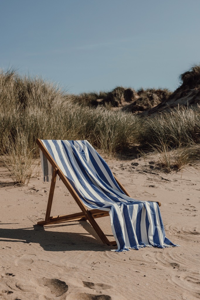 VINGA Ornos GRS recycled cotton hammam towel - Image 6