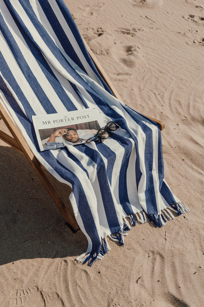 VINGA Ornos GRS recycled cotton hammam towel - Image 7