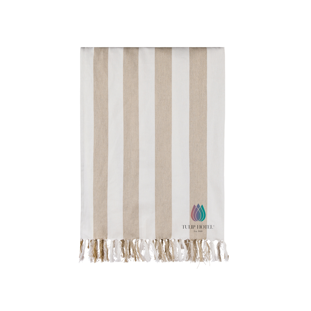 VINGA Ornos GRS recycled cotton hammam towel - Image 11