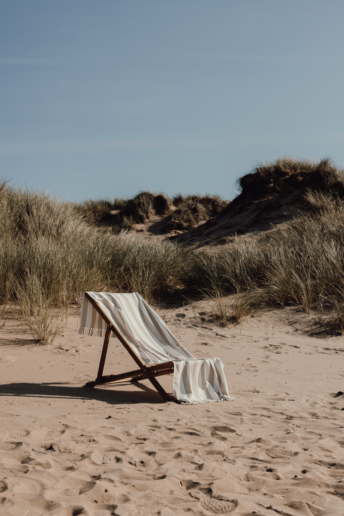 VINGA Ornos GRS recycled cotton hammam towel - Image 13