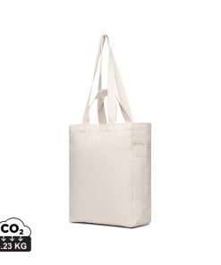 VINGA Hilo AWARE™ recycled canvas zip tote