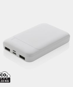 RCS recycled plastic 5.000 mAh powerbank