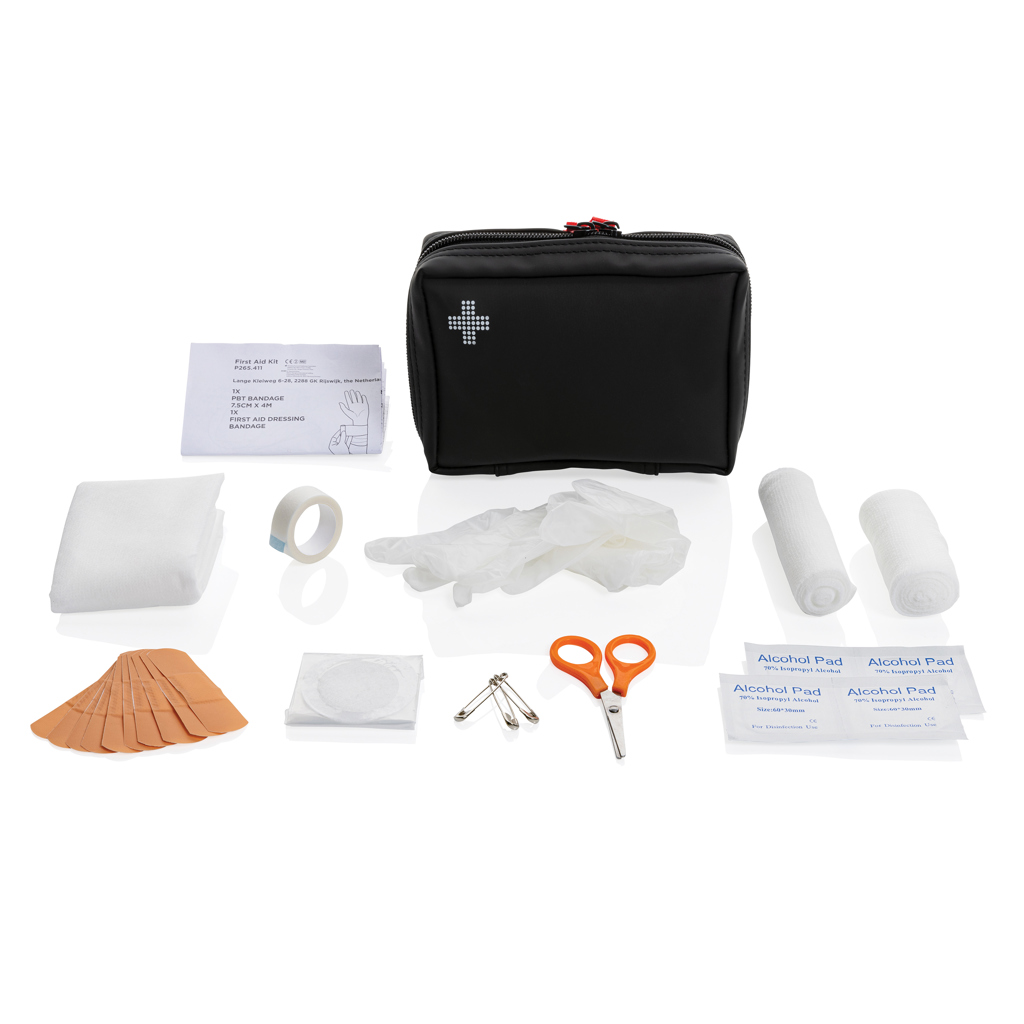 RCS recycled nubuck PU pouch first aid set - Image 2