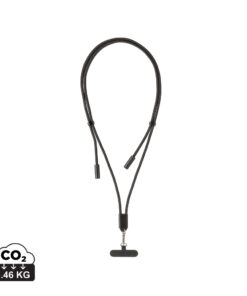 LoopAmp RCS RPET adjustable phone cord with 60W cable