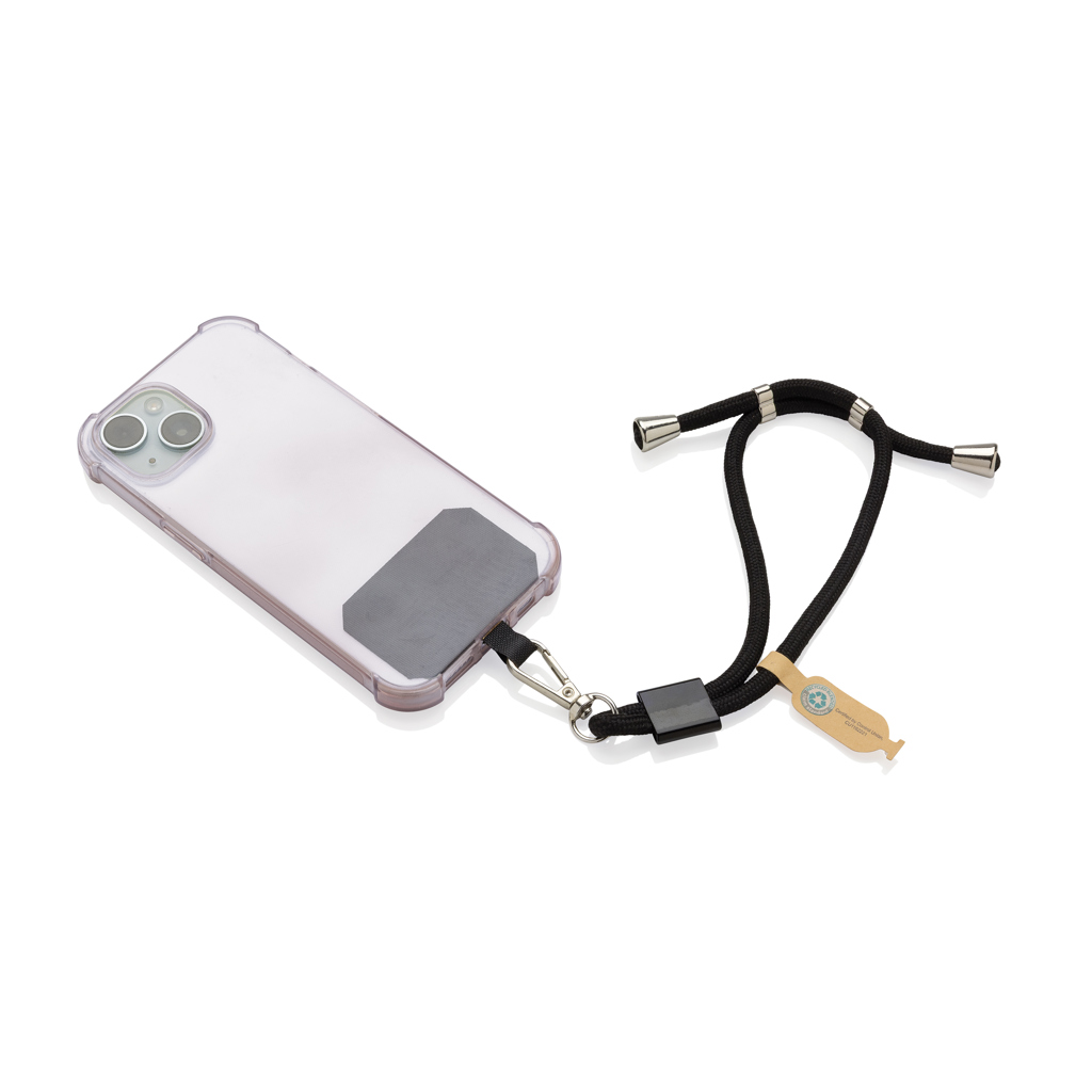 CarryLoop RCS recycled PET adjustable phone holder wristlet - Image 5
