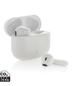 Tunevo RCS recycled plastic wireless earbuds