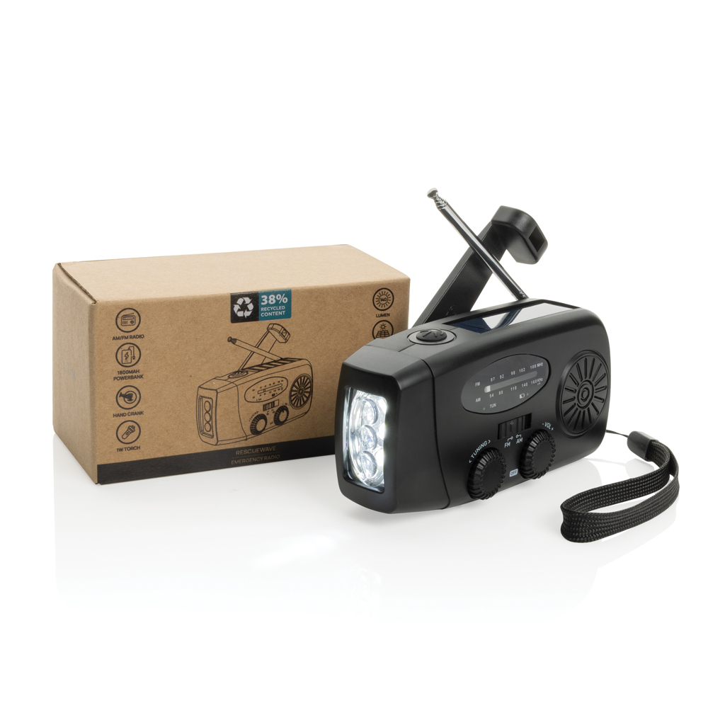 RescueWave RCS recycled plastic emergency radio - Image 11