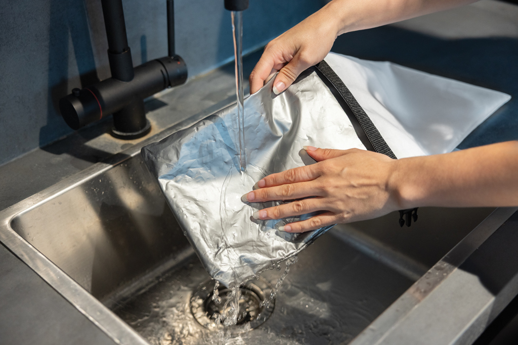 Snackstrap AWARE™ RPET foldable lunchbag 30x20CM - Image 18