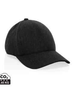 Milo AWARE™ recycled heather 6 panel cap 200gr