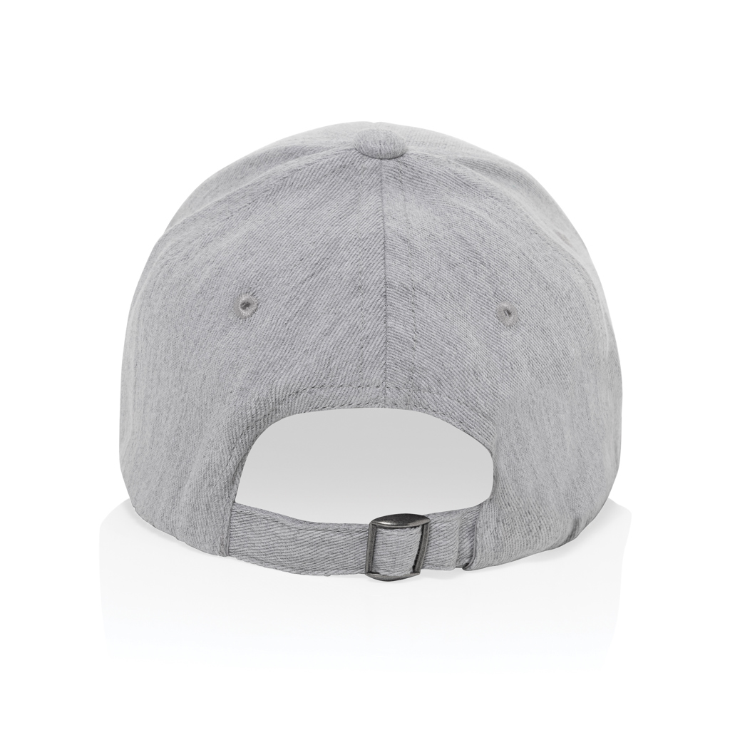 Milo AWARE™ recycled heather 6 panel cap 200gr - Image 16
